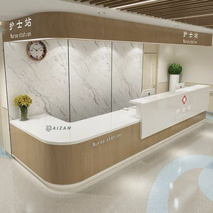 Mostrador de Recepción <span class=keywords><strong>para</strong></span> Clínica, Estación de Enfermería Pediátrica, Mostrador de Triage <span class=keywords><strong>para</strong></span> Hospital, Personalizable, Área de Recepción Médica - Product Image 2