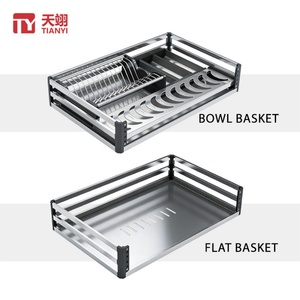 Cesta de Almacenamiento de Acero Inoxidable de Alta Calidad para Cocina Moderna - Organizador de Platos Multifuncional Ecológico que Aumenta el Espacio - Product Image 2