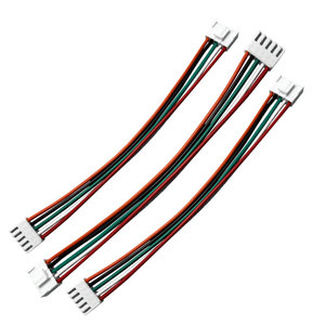 Cable de Extensión de Conector Balanceado, Macho, Paso de 200 mm, Cabeza Única, 2.0 mm, JST-PH2.0, 5 Pines, IP68, Aislamiento de PVC, Cobre Electrónico - Product Image 4