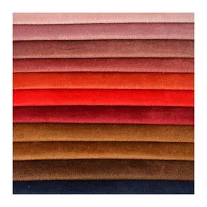 Factory Supplier Garment Super Soft Velvet Blankets Fabric For Women Clothing