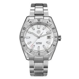 Montre San Martin 42 mm avec cadran en pierres précieuses NH35 pour homme, à remontage automatique, saphir BGW-X1, 10 bars, étanche, Reloj Hombre SN0130B - Product Image 1