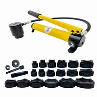 Poinçonneuse hydraulique manuelle pour tôles métalliques SKY avec pompe CP-180, outil de découpe en acier pour excavatrice