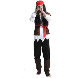 Disfraz de Adulto para Halloween, Cosplay de Pirata Caribeño, Atuendo para Juego de Rol, Vestido para Actuación en Escenario para Hombres y Mujeres - Product Image 5