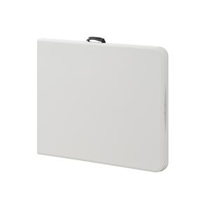 Table pliante d'extérieur 6 pieds avec structure en acier massif et plateau en plastique HDPE, style traditionnel, pour fêtes, repas, <span class=keywords><strong>location</strong></span>, mobilier pour hôpitaux - Product Image 2