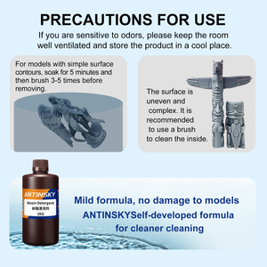 Detergente Antinsky para Impresión 3D con Resina, Bajo Olor, para Modelos LDC, Impresión 3D, Sin Daños a las Manos, Producto Plástico Seguro, 1 kg Líquido - Product Image 6