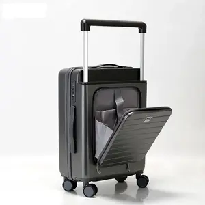 Ultralight light Oxford travel luggage bag trolley luggage sets nylon suitcase