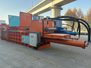 Máquina de prensado de papel de desecho de balas hidráulica automática Máquina de <span class=keywords><strong>prensa</strong></span> de embalaje de caja de cartón de chatarra horizontal - Product Image 4