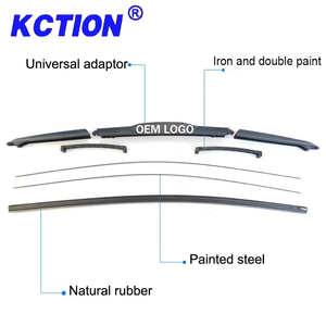 2025 KACTION K-103 Venta al por mayor de fábrica Accesorios para limpiaparabrisas de automóvil Brazo tipo U con gancho en U Limpiaparabrisas delantero híbrido Corolla <span class=keywords><strong>City</strong></span> Sunny Jazz VW - Product Image 2