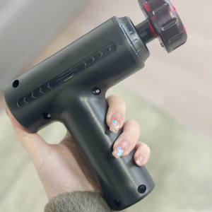 Potente pistola de masaje de golpe de tejido pro fundo con sistema de calentar y enfriar - Product Image 6