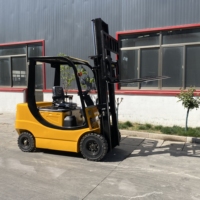 Chariot élévateur à fourche électrique robuste de 2, 3 et 4 tonnes, hauteur de levage de 3 m, moteur puissant, chariot élévateur électrique pour usine industrielle