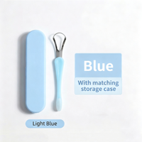 Outil de nettoyage de la langue portable et efficace, gratte-langue pour soins bucco-dentaires, nouveau design, sain pour éliminer la mauvaise haleine, haleine fraîche