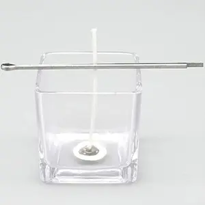 New Product Golden Supplier Customized Size Silver Wick Display Holder Wick Stand For Soft Wick
