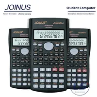 Calculatrice scientifique multifonction en plastique noir SAM JS-82MS-A pour étudiants du primaire et du secondaire, avec calendrier - Vente en gros