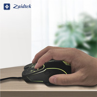 Souris de jeu filaire ultra-précise 7200 DPI avec éclairage RGB, design ergonomique et suivi fluide pour ordinateur de bureau