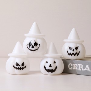 Linterna de calabaza de Halloween, juguete con luz LED, decoración portátil para fiesta, regalo para niños - Product Image 2