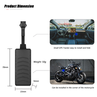 Rastreador GPS 4G Anti-Interferencia con Antirrobo y Corte de Motor 300mAh GT06 4G Anti-Jamming