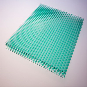 Rollos de policarbonato de panel de panal hueco de plástico transparente para hoja de plástico de cobertizo de coche - Product Image 5