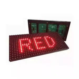 Haute luminosité smd dip P10 panneau mobile Led rouge 320x160 extérieur 3232 smd led module p6p10 module led smd extérieur