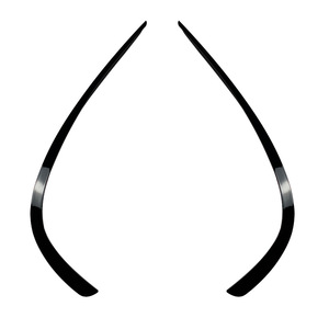 Mercedes-Benz GLE-Class W166 C292 2015-2018 AMG Front Bumper Canard ABS Piano Black Exterior Modification - Product Image 4