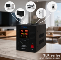 Régulateur de tension automatique domestique à thyristor SLR-2000VA, courant alternatif 220V, entrée/sortie
