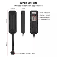 MiCODUS MV208 GPRS GSM LBS dispositif de suivi de localisation étanche coupure de carburant antivol vélo GPS localisateur ordinateur portable GPS Tracker