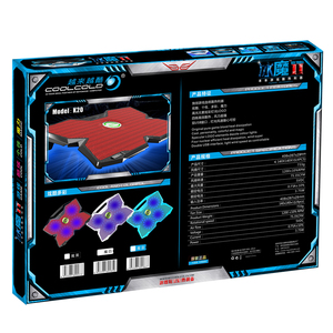 Pad di Raffreddamento per Laptop <span class=keywords><strong>da</strong></span> 17 Pollici Stile Gaming, Best Seller con 4 Grandi Ventole LED, Alimentato via USB - Product Image 6