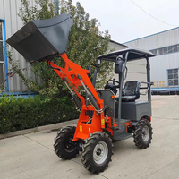 Mini Caricatore Elettrico 0.4T su Ruote, Approvato CE, Alimentato a Batteria per Lavori di Carico in Magazzini e Fabbriche