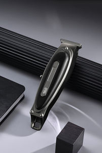 Cortadora de pelo profesional de lujo, cortadora de pelo de salón, máquina para cortar cabello húmedo/Seco, cuero más suave, Hotel, exterior, USB - Product Image 5