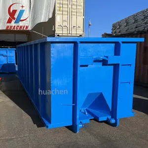 Haak Lift Bak Vrachtwagen Schroot Vuilnisbak Recycling Afval Metalen Bak Haak Afvalcontainers Te Koop