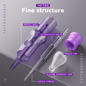 Nuevo Cartucho de <span class=keywords><strong>Aguja</strong></span> de Calidad Superior para Equipo de Tatuaje, Arte Corporal, Cartucho de <span class=keywords><strong>Aguja</strong></span> de Tatuaje Personalizable, Agujas de Microblading para Tienda - Product Image 5