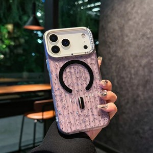 Nueva Funda Magnética de Lujo para Teléfono Móvil, Resistente, de TPU y PC con Brillantina, para 16/15 Pro Max/17 Pro Max XR, Protección Anticaídas - Product Image 3