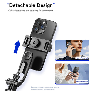 F16 Stable Tripod Selfie Stick 360&deg; Panoramic <strong>Shooting</strong> 1708mm for Phone Video Recording - Product Image 5