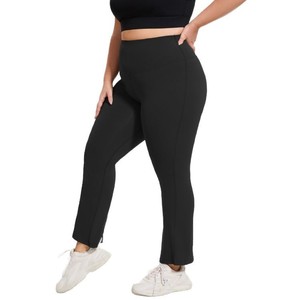 <span class=keywords><strong>Leggings</strong></span> da donna Plus Size a vita alta da Yoga pantaloni Fitness alla moda stile pesca <span class=keywords><strong>effetto</strong></span> dimagrante Casual svasato a vita media <span class=keywords><strong>Leggings</strong></span> - Product Image 5