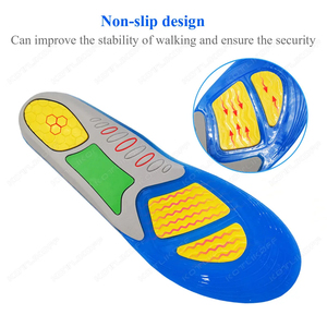 Solette in Gel TPE con Supporto per Arco Plantare, Ammortizzanti, Traspiranti e Lavabili per <span class=keywords><strong>Scarpe</strong></span> da Escursionismo, Allenamento, Basket e Atletica - Product Image 4