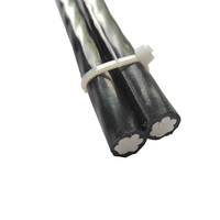 Câble en aluminium CAAI-S Huadong basse tension CAAI 3*25 + 1*16 3*35 + 1*25 câble isolé XLPE