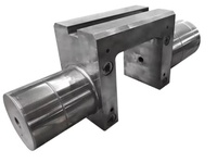 Vilebrequins forgés Linyao Factory 40Cr, structure flexible à engrenages OEM, usinés CNC, tolérance de 0,01 mm, garantie de 1,5 an