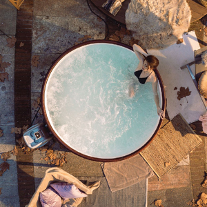 Meilleures ventes, <span class=keywords><strong>spa</strong></span> <span class=keywords><strong>gonflable</strong></span> rond moderne pour 2 à 6 personnes, <span class=keywords><strong>spa</strong></span> à bulles portable pour l'extérieur avec filtre et couverture - Product Image 6