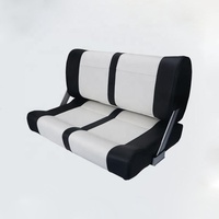 Longcent personnalisé confortable marine double chaise pliable banc souple sièges de bateau pour yacht bateau