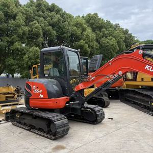 Excavadora Hidráulica Kubota U55-4 de Segunda Mano, 5.5t, Giro de Cola Compacto, Motor Kubota, Maquinaria de Construcción en Venta - Product Image 1