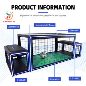 JOY FUNPLAY  Jeu <span class=keywords><strong>de</strong></span> Football <span class=keywords><strong>de</strong></span> <span class=keywords><strong>Table</strong></span> Subsoccer 3 avec Lumière LED et Deux Chaises Fournisseur d'Usine OEM ODM - Product Image 3