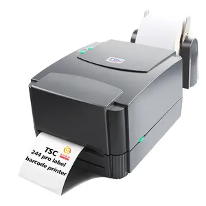 新型高速兼容TSC244专业标签打印机4英寸热转印标签打印机