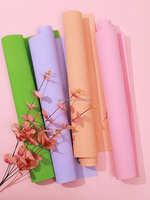 Kertas Origami Kertas Bergelombang PE Guangzhou E F Flute DIY Kertas Kemasan Bunga Warna-warni Tahan Lembab 20 Lembar Per Pak Satu