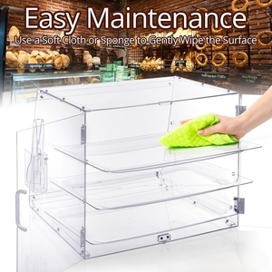 Alibaba khuyên bạn nên chống bụi và chống ẩm Acrylic hiển thị sản phẩm cho cửa hàng trái cây - Product Image 3