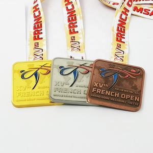 Fabricants Vente en gros Activité de conception Thème Prix Médailles commémoratives en métal Médailles ouvertes françaises personnalisées - Product Image 4