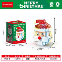 Mini Blocs de Construction Ensembles Personnages Anime Micro Briques Kit Modèle DIY Cadeau Noël Jouet Plastique ABS