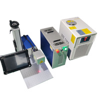 Nouvelle machine de marquage laser UV haute précision de type CNC de table, capacités 3D, refroidissement par air, logiciel EZCAD prenant en charge DXF/BMP/AI/PLT