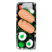 Boîte cadeau en forme de sushi, chaussettes en coton, amusantes et originales
