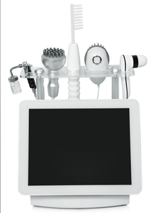 Cepillo Masajeador de Cuero Cabelludo 5 en 1 para el Crecimiento del Cabello, Analizador de Cuero Cabelludo, Máquina de Regeneración Capilar con Pantalla Táctil de 15 Pulgadas y 4 Espectros - Product Image 2