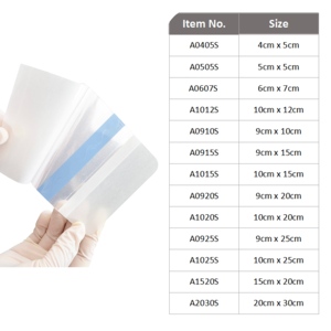 แผ่นปิดแผลแบบใสกันน้ำชนิดใช้แล้วทิ้ง พร้อมกาวในตัว สำหรับปิดแผลชนิด IV Cannula พร้อมพลาสเตอร์ปิดแผล - Product Image 2