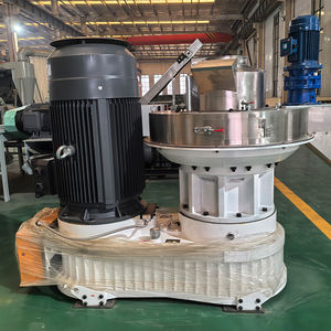 Machine automatique <span class=keywords><strong>de</strong></span> fabrication <span class=keywords><strong>de</strong></span> granulés <span class=keywords><strong>de</strong></span> bois pour sciure et déchets agricoles, conception à matrice annulaire, faible consommation d'énergie, production stable - Product Image 1